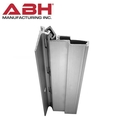 Abh ALUMINUM CONTINUOUS GEARED HINGES Full Mortise Models Clear 83" No Inset Swing Clear ABH-A210HD-C-83-FM